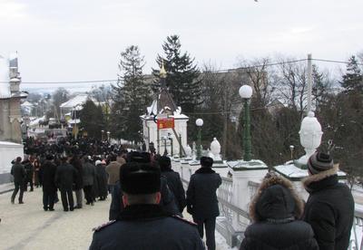 Різдво Янукович святкував на Тернопіллі, у Почаєві, фото №13 на сайті 20minut.ua