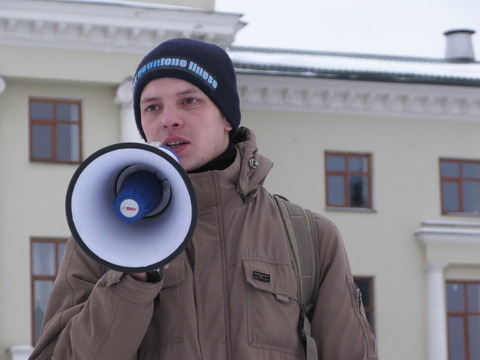 У Хмельницькому права студентства захищали кілька десятків активістів, фото №1 на сайті vsim.ua
