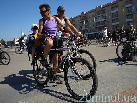 В Житомирі відзначили велодень, фото №1 на сайті 20minut.ua