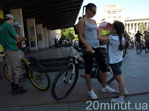 В Житомирі відзначили велодень, фото №2 на сайті 20minut.ua