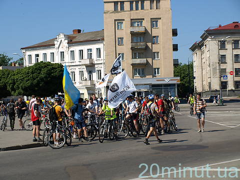 В Житомирі відзначили велодень, фото №3 на сайті 20minut.ua