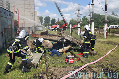 В Винницкой области "спасали" Ладыжинскую ТЭС , фото №1 на сайті 20minut.ua