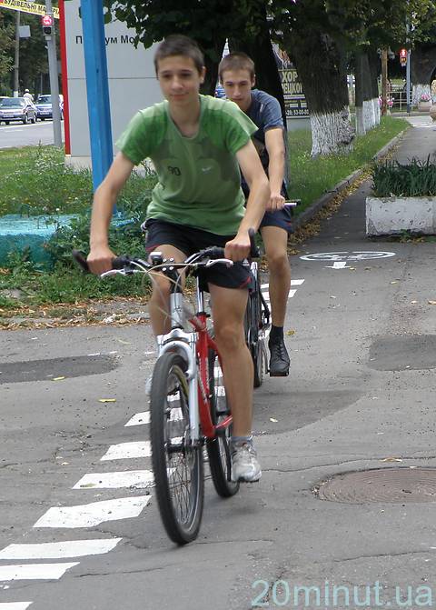 Велодоріжки у Вінниці потрібні, але не там, де їх зробили, фото №6 на сайті 20minut.ua