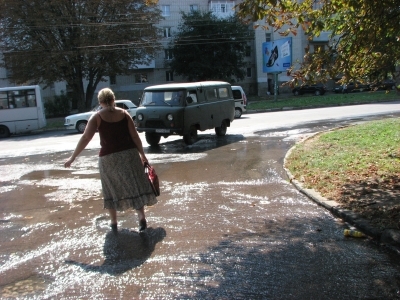 Тернопіль “прорвало” у двох місцях, фото №1 на сайті 20minut.ua