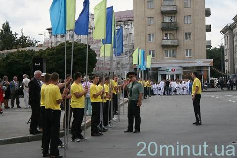 Спортсмени Житомира провели олімпійський урок в центрі міста, фото №2 на сайті 20minut.ua