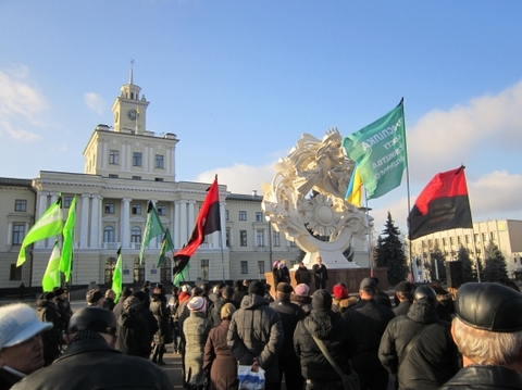 У Хмельницькому пом'янули шахтаря, який помер у Донецьку, фото №9 на сайті vsim.ua