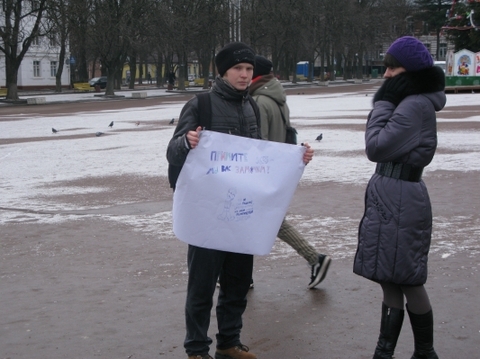 Активіст хмельницької «Прямої Дії» Михайло Андрейчук: ми вимагаємо якісної освіти, фото №1 на сайті vsim.ua