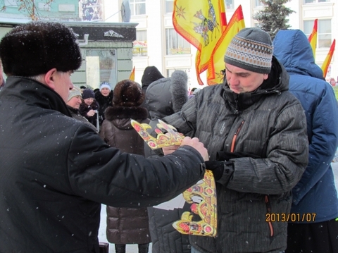 У Хмельницькому три царі принесли дари Ісусу, фото №1 на сайті vsim.ua
