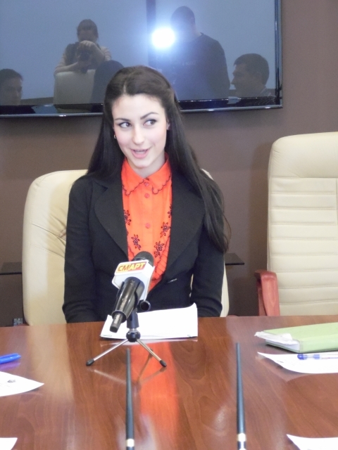 Учасниці конкурсу «Міс студентство» проявляли свої розумові здібності, фото №2 на сайті 20minut.ua