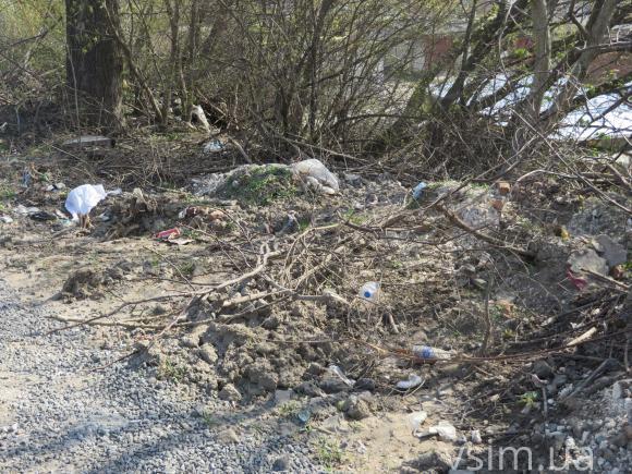 На одне стихійне звалище менше або Як на Виставці сміття прибирали, фото №2 на сайті vsim.ua