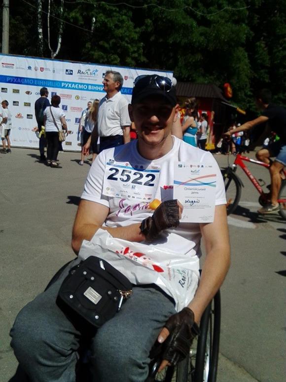 На  інклюзивному спортивному святі бігли навіть на інвалідних візках, фото №10 на сайті 20minut.ua