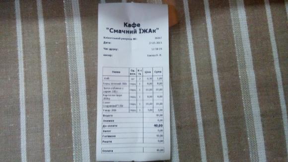 Скільки платять за обіди вінницькі чиновники, фото №3 на сайті 20minut.ua