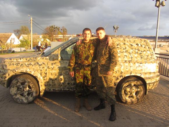 Вінницьких "Айдарівців" «Артиста» і «Фокса» проводжала в АТО мотоспільнота «Шатун», фото №2 на сайті 20minut.ua