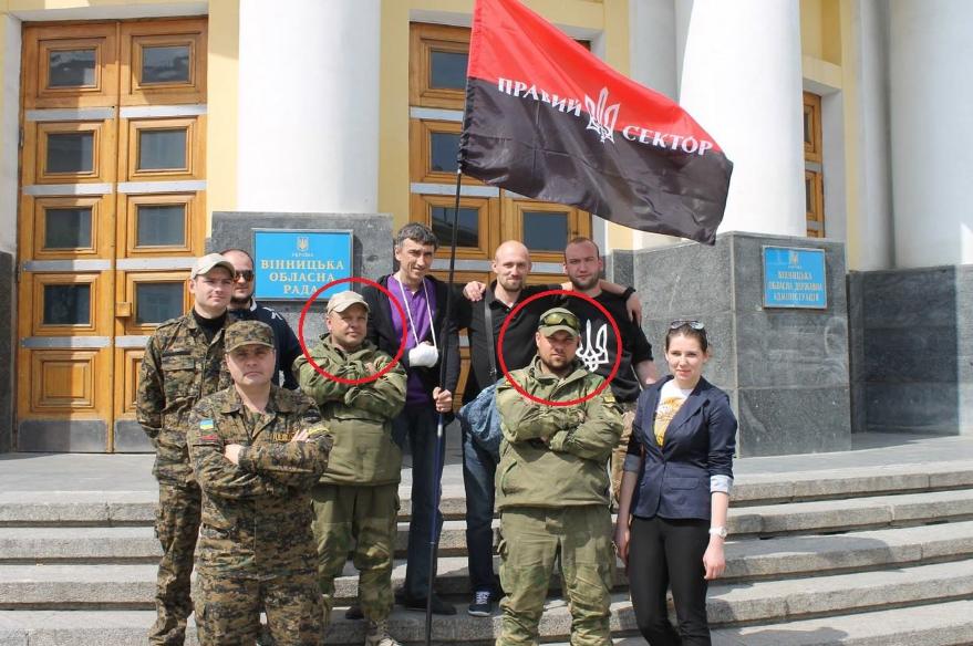 Як Правий сектор у Вінниці "захищає Україну". Або - Дали пістоля, крутись як можеш., фото №1 на сайті 20minut.ua