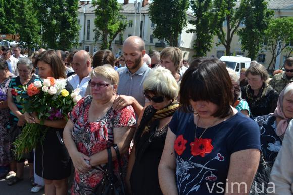 На Хмельницькому майдані попрощалися із захисником Донецького аеропорту, фото №3 на сайті vsim.ua