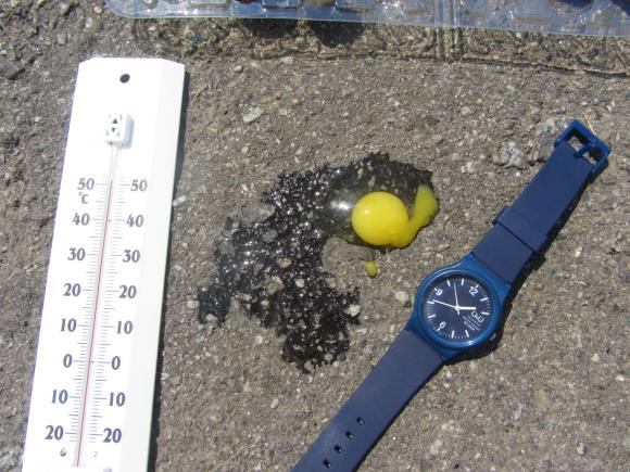 Асфальт у Вінниці гарячий, але яєчні не посмажиш, фото №4 на сайті 20minut.ua