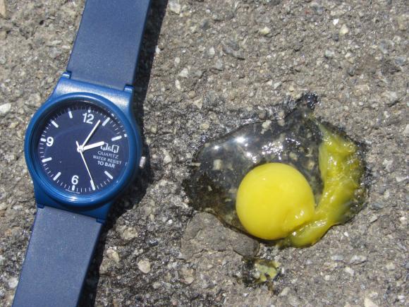 Асфальт у Вінниці гарячий, але яєчні не посмажиш, фото №6 на сайті 20minut.ua