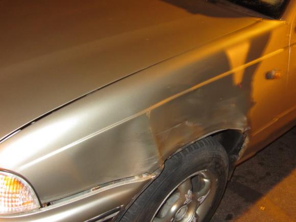 На Порика «Деу» не розминулась із мотоциклом. Байкер із травмами в лікарні, фото №3 на сайті 20minut.ua