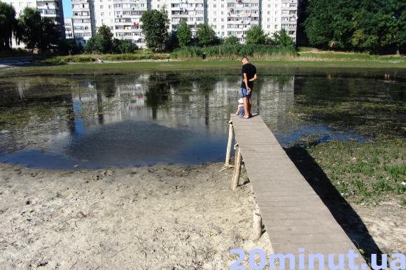 Тяжилівський ставок обмілів на два метри. Хто у цьому винен?, фото №3 на сайті 20minut.ua