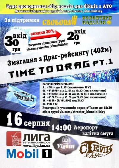 У Хмельницькому гроші для армії збиратимуть на автомобільних перегонах на сайті vsim.ua У Хмельницькому гроші для армії збиратимуть на автомобільних перегонах, фото №1 на сайті vsim.ua