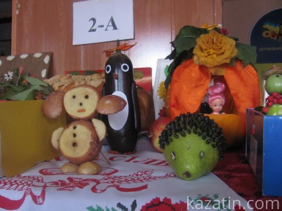 Школярська виставка — з виробів сонячних дарів осені, фото №15 на сайті 20minut.ua