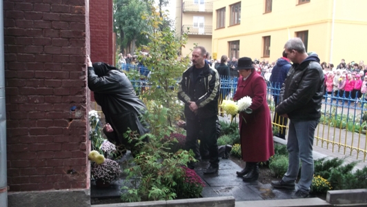 У Заліщиках відкрили меморіальну дошку бійцю Олегу Гулько, фото №1 на сайті 20minut.ua
