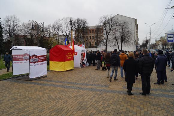 Вінницький «Тарифний майдан»: Ісус з Шуріком їздили на ослі, а ці євреї на машинах, фото №1 на сайті 20minut.ua