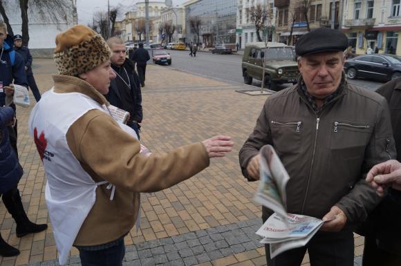 Вінницький «Тарифний майдан»: Ісус з Шуріком їздили на ослі, а ці євреї на машинах, фото №10 на сайті 20minut.ua