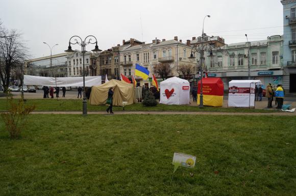 Вінницький «Тарифний майдан»: Ісус з Шуріком їздили на ослі, а ці євреї на машинах, фото №19 на сайті 20minut.ua