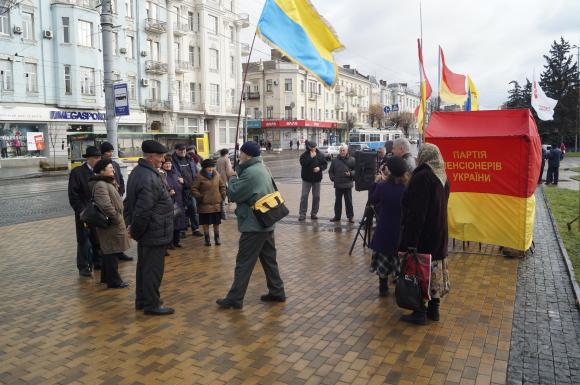 Вінницький тарифний Майдан "склала" непогода, фото №3 на сайті 20minut.ua