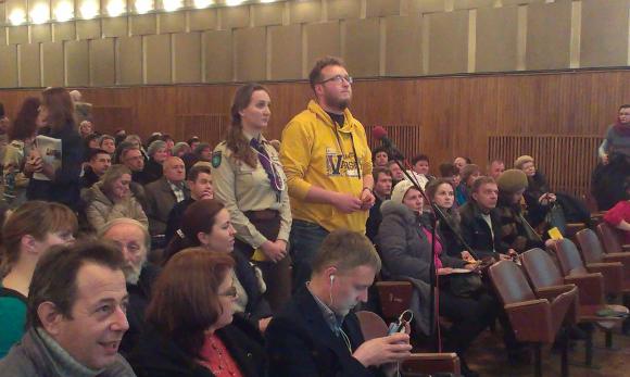 «Декомунізація» по-вінницьки: як воно було. Репортаж зі слухань на сайті 20minut.ua «Декомунізація» по-вінницьки: як воно було. Репортаж зі слухань, фото №4 на сайті 20minut.ua