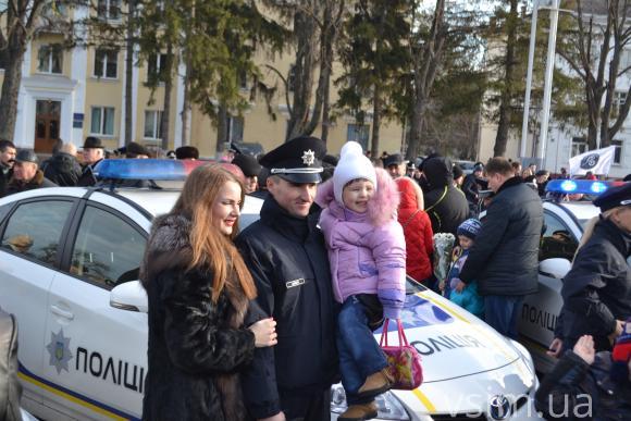 Як у Хмельницькому поліція присягу складала (ФОТО, ВІДЕО), фото №10 на сайті vsim.ua