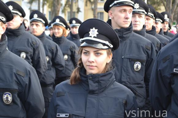 Як у Хмельницькому поліція присягу складала (ФОТО, ВІДЕО), фото №2 на сайті vsim.ua