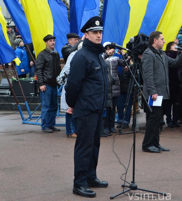 Як у Хмельницькому поліція присягу складала (ФОТО, ВІДЕО), фото №9 на сайті vsim.ua