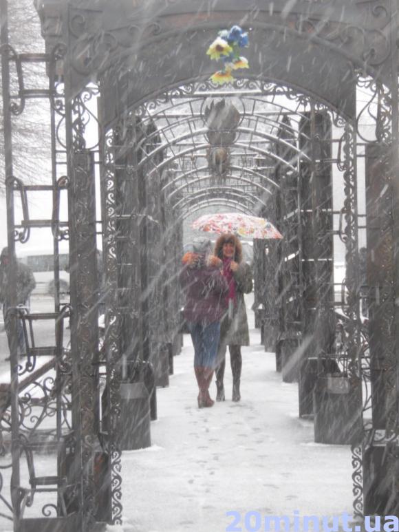 Зима прийшла в Житомир за розкладом (Фоторепортаж), фото №14 на сайті 20minut.ua