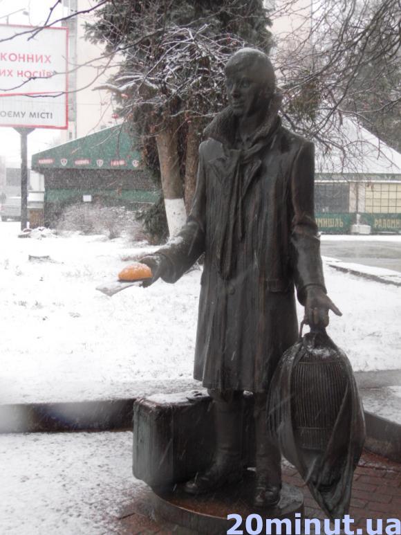 Зима прийшла в Житомир за розкладом (Фоторепортаж), фото №7 на сайті 20minut.ua