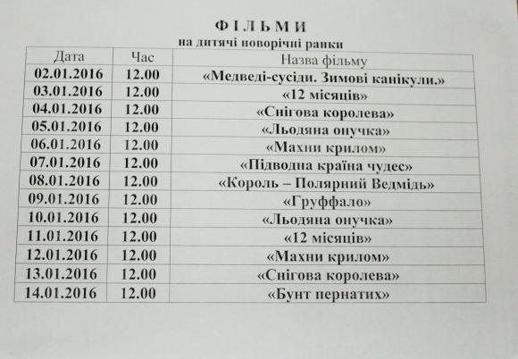 Бесплатные просмотры мультфильмов в кинотеатре “Родина”, фото №4 на сайті 20minut.ua