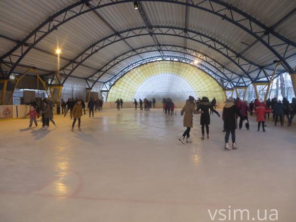 Хмельничани провели свої вихідні на ковзанах, фото №7 на сайті vsim.ua