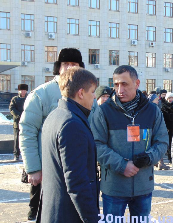У День Соборності житомиряни об'єдналися у «живий ланцюг». Фоторепортаж, фото №36 на сайті 20minut.ua
