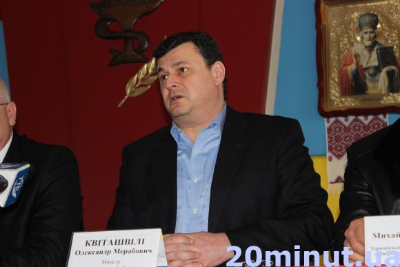 Квіташвілі у Збаражі пояснив, чому в Україні немає вакцини від туберкульозу, фото №1 на сайті 20minut.ua