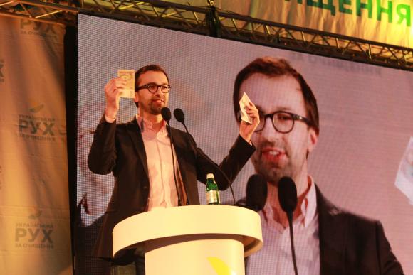 Міхеїл Саакашвілі не зміг відповісти на усі питання вінничан, фото №3 на сайті 20minut.ua