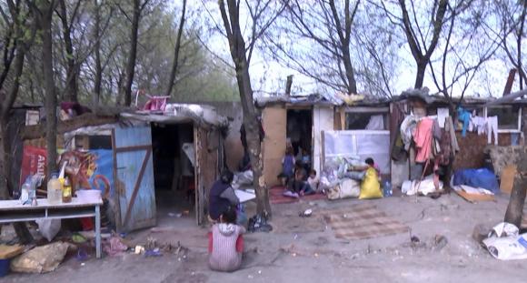 Біля хмельницького сміттєзвалища горів табір ромів (ВІДЕО), фото №2 на сайті vsim.ua