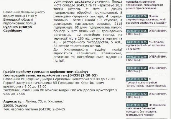 На посаду начальника поліції п’яти районів призначили людину з "чорного списку", фото №1 на сайті 20minut.ua