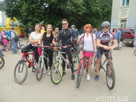 Велосипедисти  "обкатали" Хмельницький, фото №12 на сайті vsim.ua