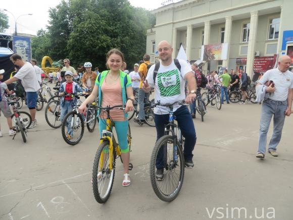 Велосипедисти  "обкатали" Хмельницький, фото №5 на сайті vsim.ua