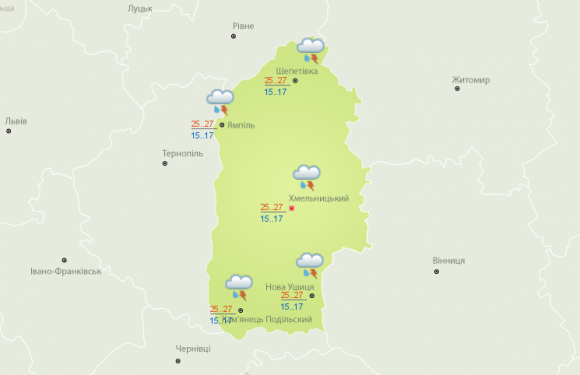 На Хмельниччину насувається справжня спека, фото №1 на сайті vsim.ua