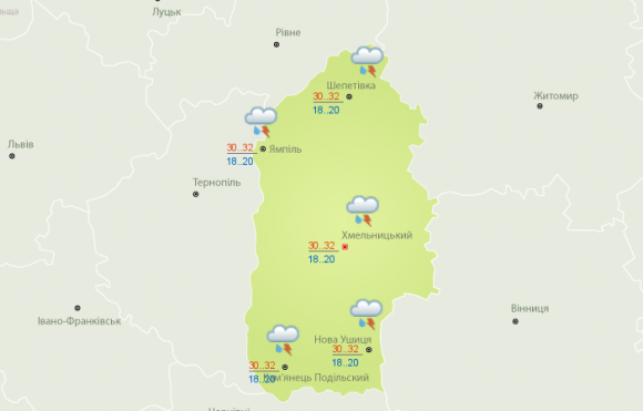 На Хмельниччину насувається справжня спека, фото №2 на сайті vsim.ua