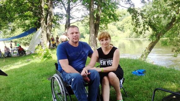 Перший інклюзивний наметовий табір: в спеку люди на візках вдягли шинель, фото №3 на сайті 20minut.ua