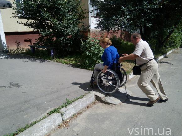 Цей пандус Михайло облаштував власноруч 
