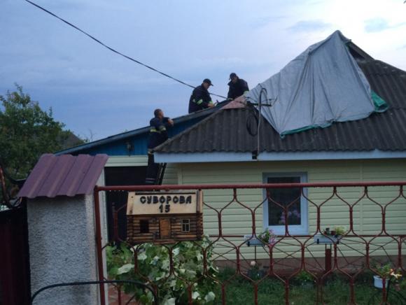 Наслідки негоди на Хмельниччині: побиті автомобілі, повалені дерева і села без світла, фото №1 на сайті vsim.ua